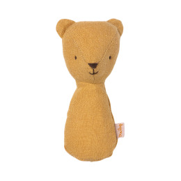 Hochet bébé Teddy ourson Maileg - Curry