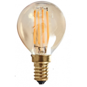 Ampoule LED ovale filament Twist E14