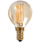 Ampoule LED ovale filament Twist E14