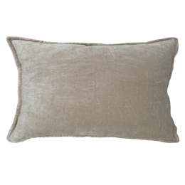 Coussin velours 40 x 60 - TIMELESS NATUREL