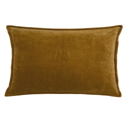 Coussin velours 40 x 60 - TIMELESS OCRE