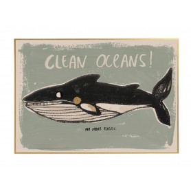 Grande affiche STUDIO LOCO - CLEAN OCEANS