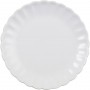 Assiette en grès bords festonnés