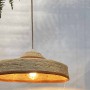 Suspension luminaire Épilobe terracotta