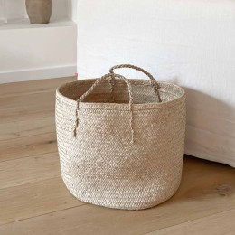 Panier Doum Agadez - PANIER DOUM AGADEZ 45 X 36 X 40