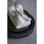 Serviette de table gaze de coton blanc - lot de 2