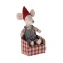 Fauteuil vichy rouge - Maileg