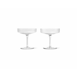 Coupes à champagne Ripple - Lot de 2