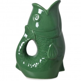Vase céramique Poisson - Vert