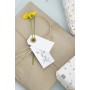 Lot de 32 étiquettes cadeau Fleurs