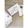 Lot de 16 étiquettes cadeau Fleurs