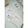 Lot de 16 étiquettes cadeau Fleurs