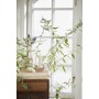 Petit vase verre et rotin