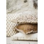 Housse de coussin à franges