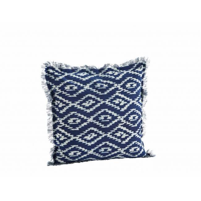 Housse de coussin à franges