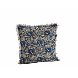 Housse de coussin à franges