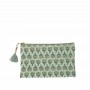 Pochette en coton imprimé