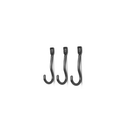Crochets muraux lot de 3 - Ferm Living - Noir