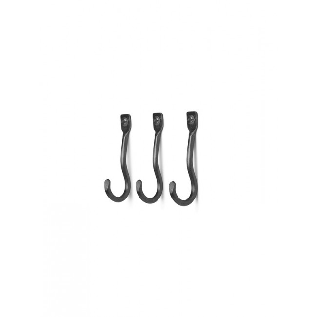 Crochets muraux curvature lot de 3 - Ferm Living