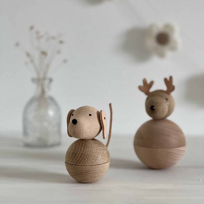Animaux en bois OYOY