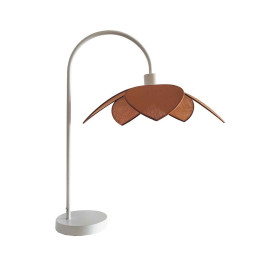 Lampe à poser Fleur Terracotta