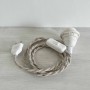 Kit électrique pour baladeuse - câble lin torsadé