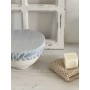 Couvre plat en coton fines rayures - lot de 4