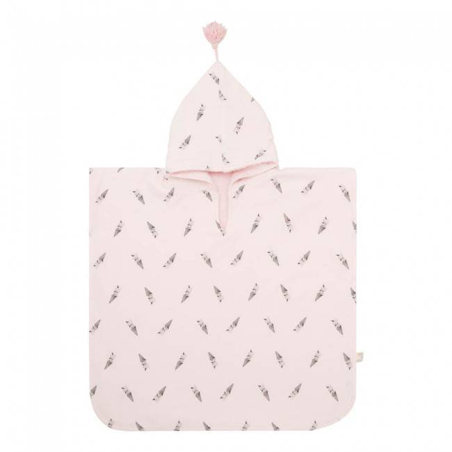 Poncho de bain Pepito - rose