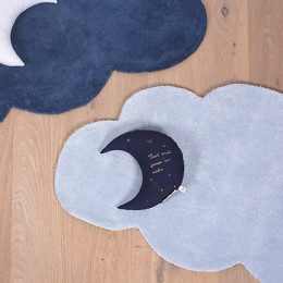 Tapis nuage bleu ciel