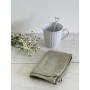 Tasse en grès rainurée