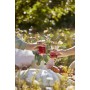 Verres à cocktail avec couvercle et paille - lot de 2