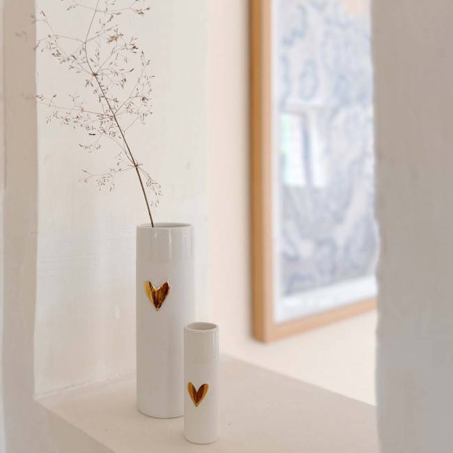 Vase coeur Or - Rader
