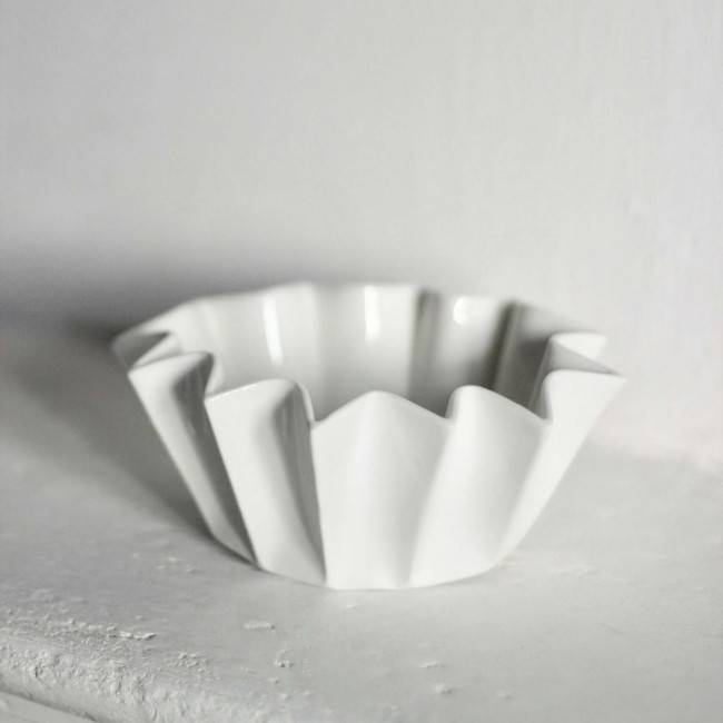 Coupelle en porcelaine Canelé