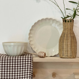 Torchon en coton vichy - 3