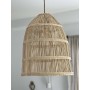 Suspension luminaire ajouré naturel Haut