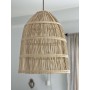 Suspension luminaire ajouré naturel Haut