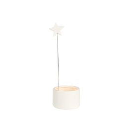 Mini bougeoir "étoile"