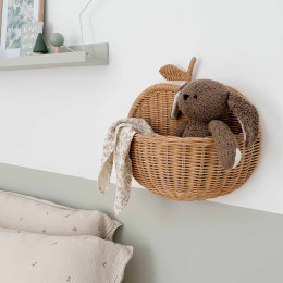 Décoration chambre enfant : achat panier et sac à jouet