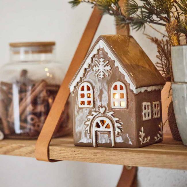 Housse de couette Gingerbread sur Branches de sapin 