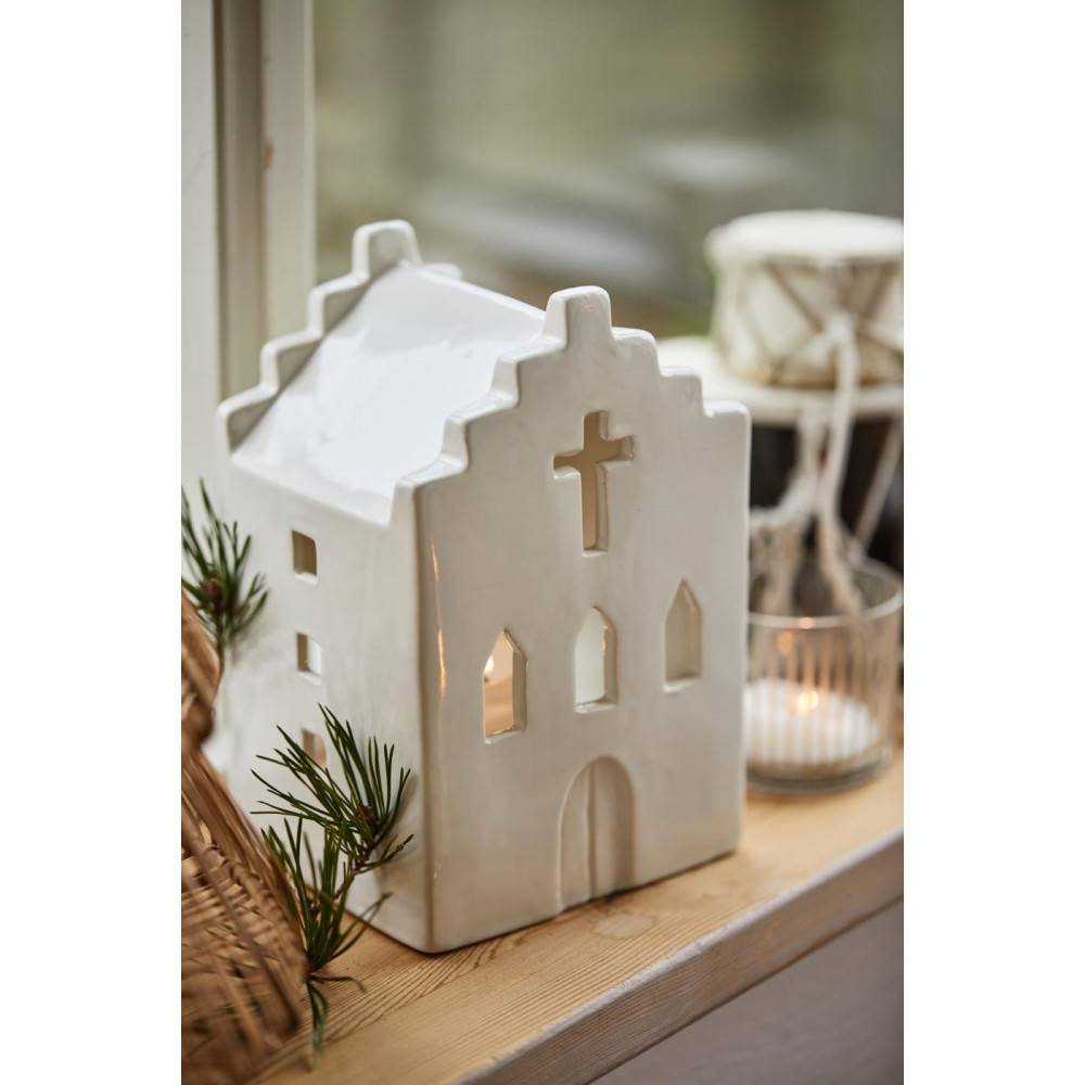 Maquette céramique : Église du couvent - Domenech cuit - Rue des Maquettes