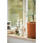 Grand bougeoir ange blanc creme