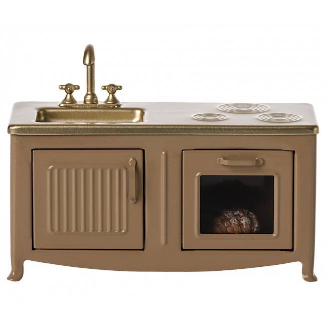 Meuble de cuisine light brown Maileg