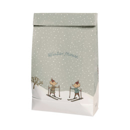 Pochettes cadeaux Winter Mouse - Lot de 5