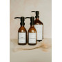 Flacon en verre ambré - Gel douche