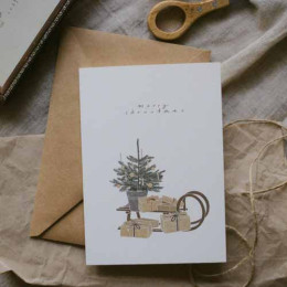 Carte postale Merry Christmas