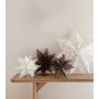 Étoile décorative en papier - Brun