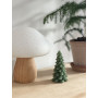 Lampe de table champignon porcelaine et bois