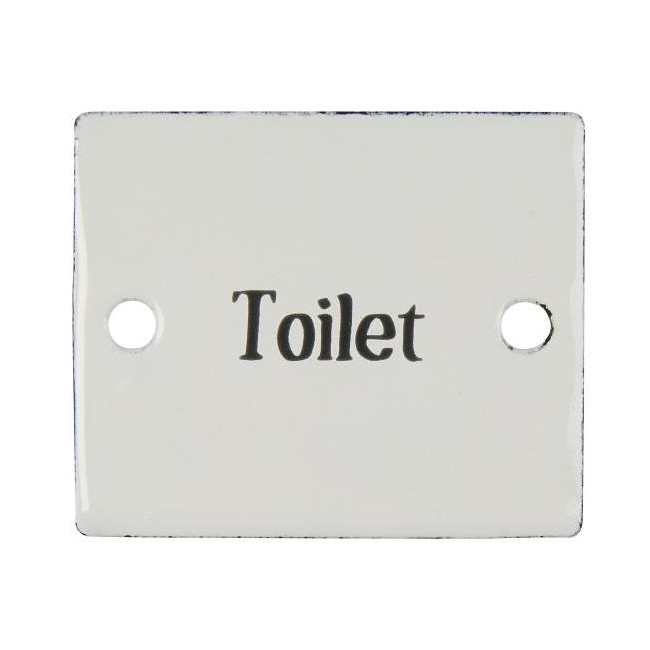 Plaque Toilet