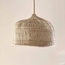 Abat-jour en fibres naturelles de Sisal - 1