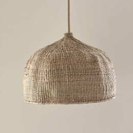 Abat-jour en fibres naturelles de Sisal - 6